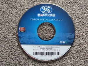 AMD Sapphire Driver Installation CD - Picture 1 of 1