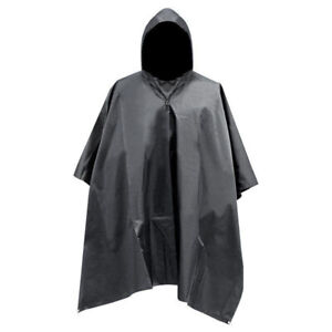 Camo Poncho Military Multicam Waterproof Hooded Raincoat Backpack Cover