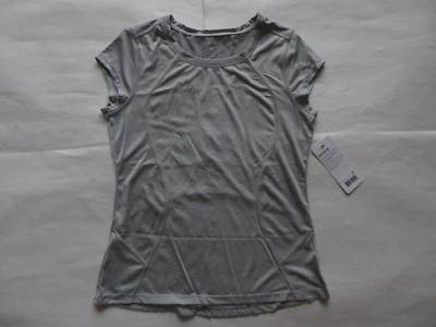 Camiseta Capa 8 Fast Track Talla Mediana Brezo Gris Claro Para Mujer Calce Atlético  Foto 1 de 4