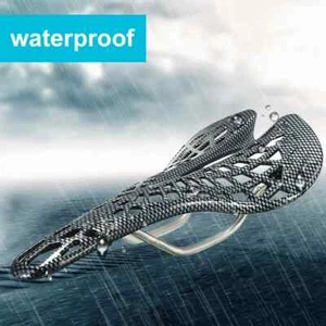 Mountain Road Seat Saddle Carbon Fiber Racing Bike Riding Hollow Saddle Seats Bi - Picture 1 of 1