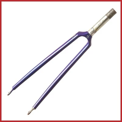 GIANT ALUMINIUM CAD FORK THREADED 1" 28" VINTAGE 90s ROAD RACING ALLOY 700C OLD - Image 1 of 4