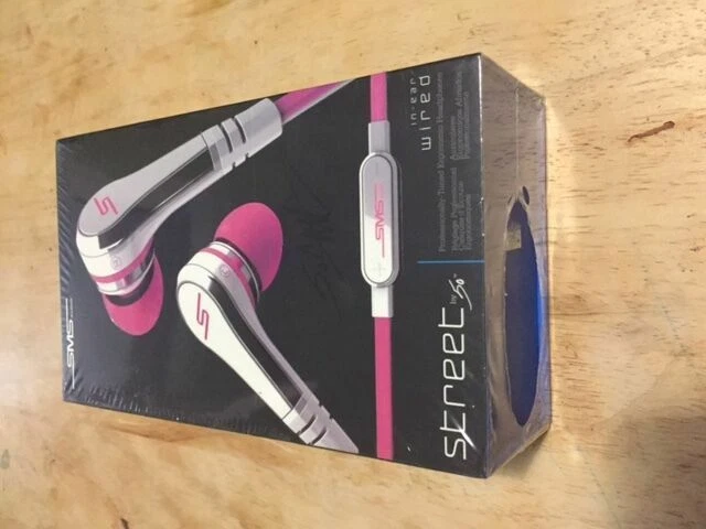 SMS Audio SMS-EB-PNK Street by 50 Cent Wired In-Ear Headphones - Pink - Image 1 of 4