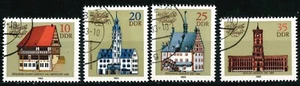 GERMANY DDR OLD STAMPS 1983 Historical City Halls - USED/CTO - Picture 1 of 2