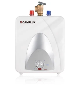 CAMPLUX Electric Small Hot Water Heater, 1.3 Gallon Point of Use 120V 1440W - Picture 1 of 10