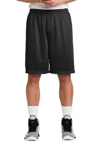 Sport Tek ST515 Men's 100% Polyester Long PosiCharge Classic Mesh Short - Picture 1 of 12