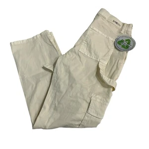 Lovegen Cargo Pants Women 7 29 Off White Gorpcore Tech Outdoor Streetwear Y2K - Picture 1 of 11
