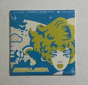 Sealed Seksu Roba Live Document DVD Amore 3000 Eenie Meenie Records - Imagen 1 de 2