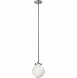 Hinkley Congress 3133CM Incandescent 1-Light 7" Chrome Mini-Pendant - Picture 1 of 7