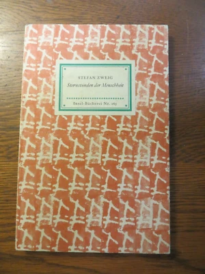 Vintage 1958 Stefan Zweig Sternstunden der Menschheit Insel-Bucherei Nr. 165 - Image 1 of 4