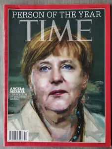 Time Magazine 2015 " ANGELA MERKEL, DONALD TRUMP IRAN  " no Label - Picture 1 of 6