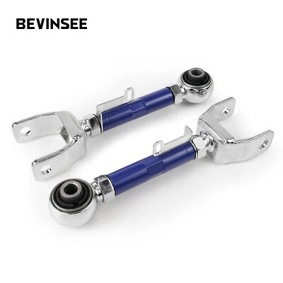 Billet Adjustable Rear Upper Camber Arms Kit For Tesla Model 3 & Y 2017-2023 - Image 1 of 4