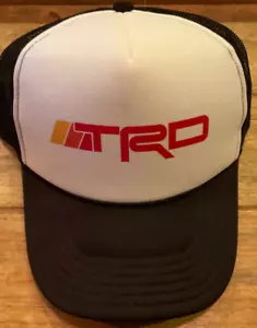 TRD TOYOTA RACING DEVELOPMENT FOAM TRUCKER HAT OTTO BRAND ( ADULT OS ) PREOWNED - Picture 1 of 3