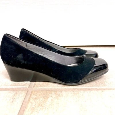 Life Stride Simply Comfort Gibson Negro Cuñas Tacones Zapatos Confort Mujer Talla: 6 Foto 1 de 4