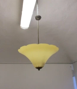 ✅ WUNDERSCHÖNER ANTIKER ART DECO KRONLEUCHTER EPOCHE 1920 CHANDELIER ANTIQUE - 2217 - Bild 1 von 7