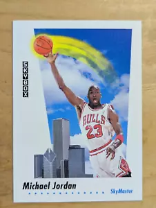 Tarjeta Skybox 1991-92 baloncesto Michael Jordan Skymaster #583 Bulls - Imagen 1 de 6