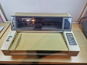 Nadeldrucker Flachbett 24 Nadeln 390 FB ML-390FB OKI Microline 390FB - Afbeelding 1 van 8