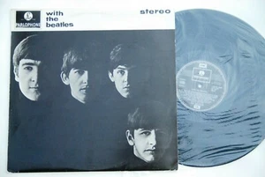 BEATLES WITH THE BEATLES 1976 LABEL 1 RARE EXYUGO LP  - Picture 1 of 2