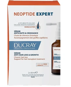 Ducray Neoptide Expert Serum 2 x 50 ml tratamiento antipérdida y crecimiento del cabello - Imagen 1 de 2