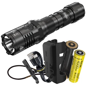 NITECORE P20i UV 1800 Lumen Rechargeable Flashlight with UV Light - Picture 1 of 11