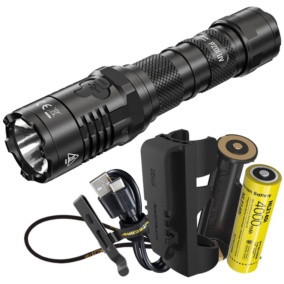 Nitecore P20i UV 1 x 21700 Lithium-Ion Flashlight P20I UV