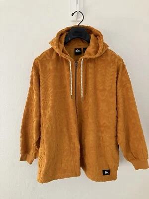 Chaqueta con Capucha Mujer Quiksilver Nomad Culture Naranja Grande DS Estampado Elevado Foto 1 de 4