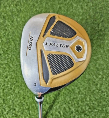 Nitro X Factor 3 Fairway Wood  / Left-Handed LH / Regular Steel ~43.25" / jd6730 - Image 1 of 4