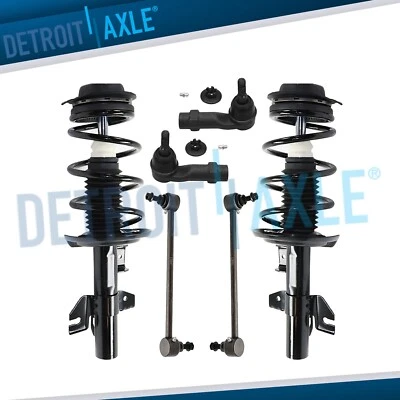 Puntales delanteros con barras estabilizadoras de resorte helicoidal barras de amarre para Dodge Dart 2013 2014 2015 2016 Foto 1 de 4