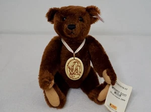 STEIFF Margaret Steiff Museum Orso Marrone 670344, 1999 #2164 Etichette ID - Foto 1 di 16
