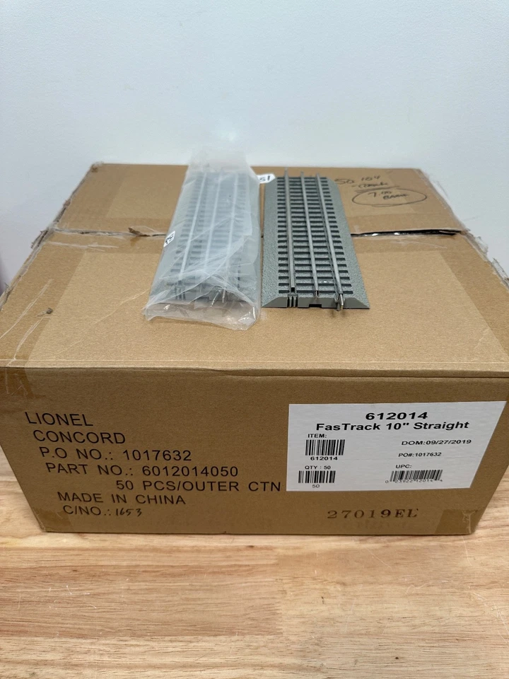 Lionel 6-12014 FasTrack 10" Straight Track