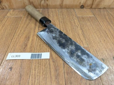 Cuchillo de cocina de chef japonés NAKIRI KIYA ACERO AZUL de colección JP 164/297mm LL303 Foto 1 de 4