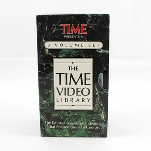 3 Volume Box Set VHS Tape Time Video Library 20th Century - Picture 1 of 5