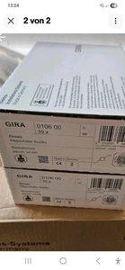 10 Stück Gira Einsatz 010600 Wippen Wechselschalter,neu. - Bild 1 von 2