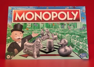 Hasbro Gaming Monopoly Fast-Dealing Property Trading Game Brand New Unopened  - Image 1 of 4