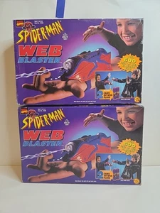 Spider-Man Web Blaster 2er Set Neu im Karton (1997 Toy Biz) Spiderman versiegelt lesen - Bild 1 von 4