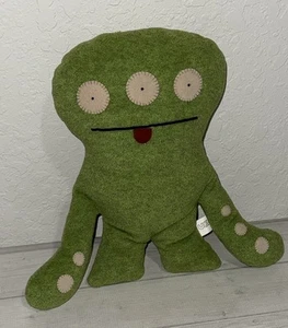 Uglydoll Green Cinko 2004 Prettyugly LLC Monster Plush Stuffed FAO Schwarz HTF - Picture 1 of 6