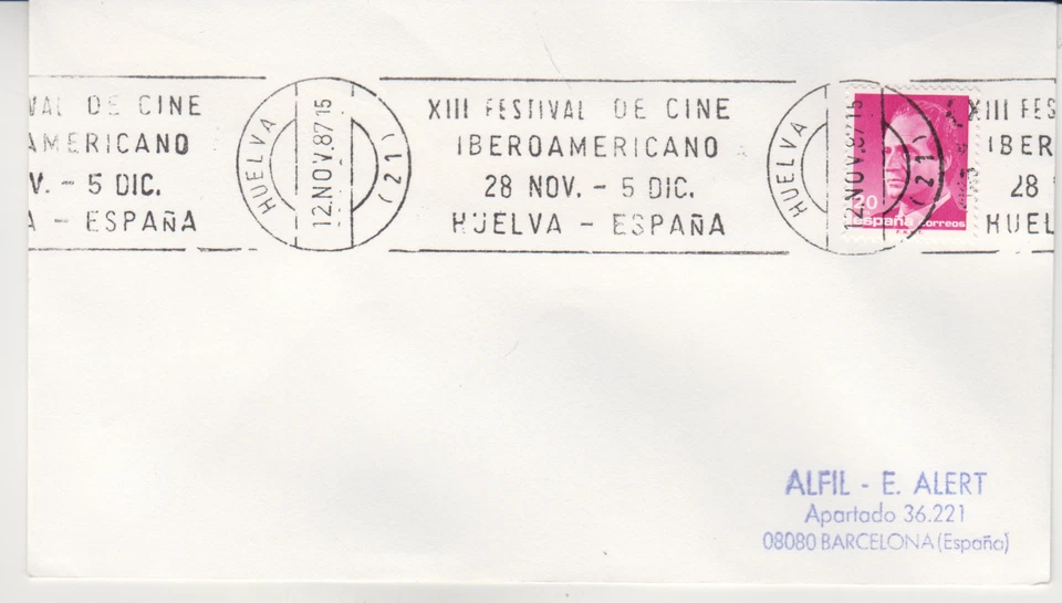 SPAIN : 1987  FDC/ COVER - SCOTT # 2432   JUAN CARLOS - Image 1 of 1