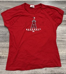 Majestic Los Angels Angels LA Shirt Damen XL rot MLB Baseball Sport 2007 - Bild 1 von 7
