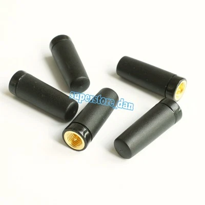 1Pcs 433MHZ 2dbi GSM GPRS SMA Male Plug Straight Antenna Short antenna 2.75CM - Image 1 of 4