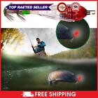 hot Button Battery Operated LED Light Fishing Lure Squid Hook Light (Red)