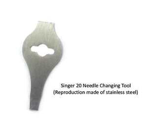 Singer 20 toy child Sewhandy sewing machine parts NEEDLE CHANGING TOOL