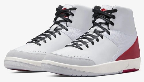 Nike Air Jordan 2 Two High Retro SE Nina Chanel Abney Red taglia 9 uomo 10 5 donna