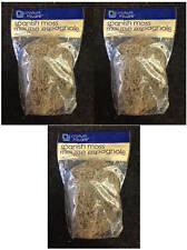 FLORAL SPANISH MOSS for Artificial Arrangements - 125 Cu. In. - LOT (3) - NEW!!!