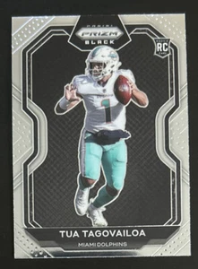 TUA TAGOVAILOA 2020 Chronicles Prizm Black Rookie RC Base DOLPHINS - Imagen 1 de 2