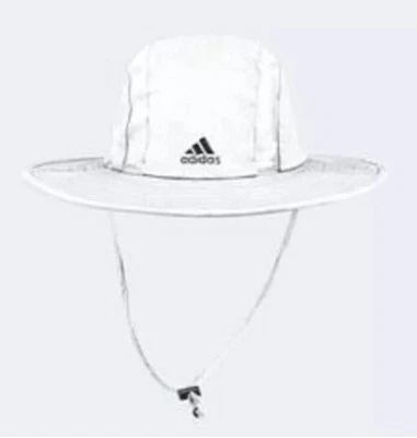 Adidas Men's Safari Team Drawstring Bucket Hat White Size S/M, M/L, L/XL - Image 1 of 4