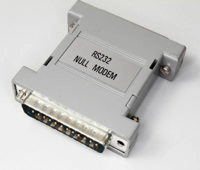 1  Stück Nullmodem RS232 Konverter Computer Stecker neu - Bild 1 von 4