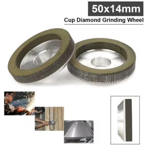 50mm Diamond Grinding Wheel Carbide Metal Stone Grinder Cup Cutter Disc 150 Grit - Picture 1 of 8