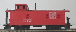 ROCO-HO Scale Train Car AT& SF 1951 CABOOSE - Picture 1 of 4