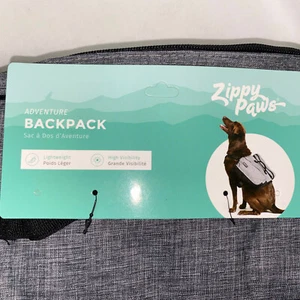 ZippyPaws Adventure Dog's Backpack lightweight size XL (33-40 in) NWT Graphite - Picture 1 of 4