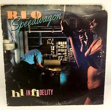 REO SPEEDWAGON Hi Infidelity Vinyl Record Used 1980 epic