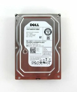 Dell 01KWKJ 500GB HDD 7.2K RPM 3.5" SATA Model: WD5003ABYX-18WERA0 DP/N: 1KWKJ - Picture 1 of 1